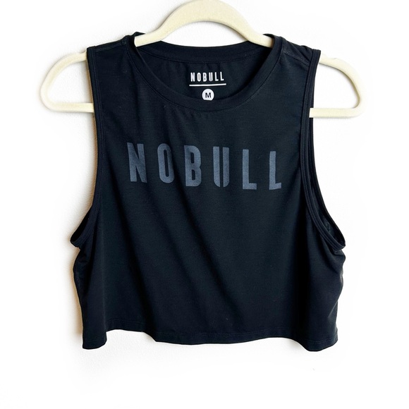 NOBULL Women's Muscle tank cropped technical size: M black - Picture 1 of 8